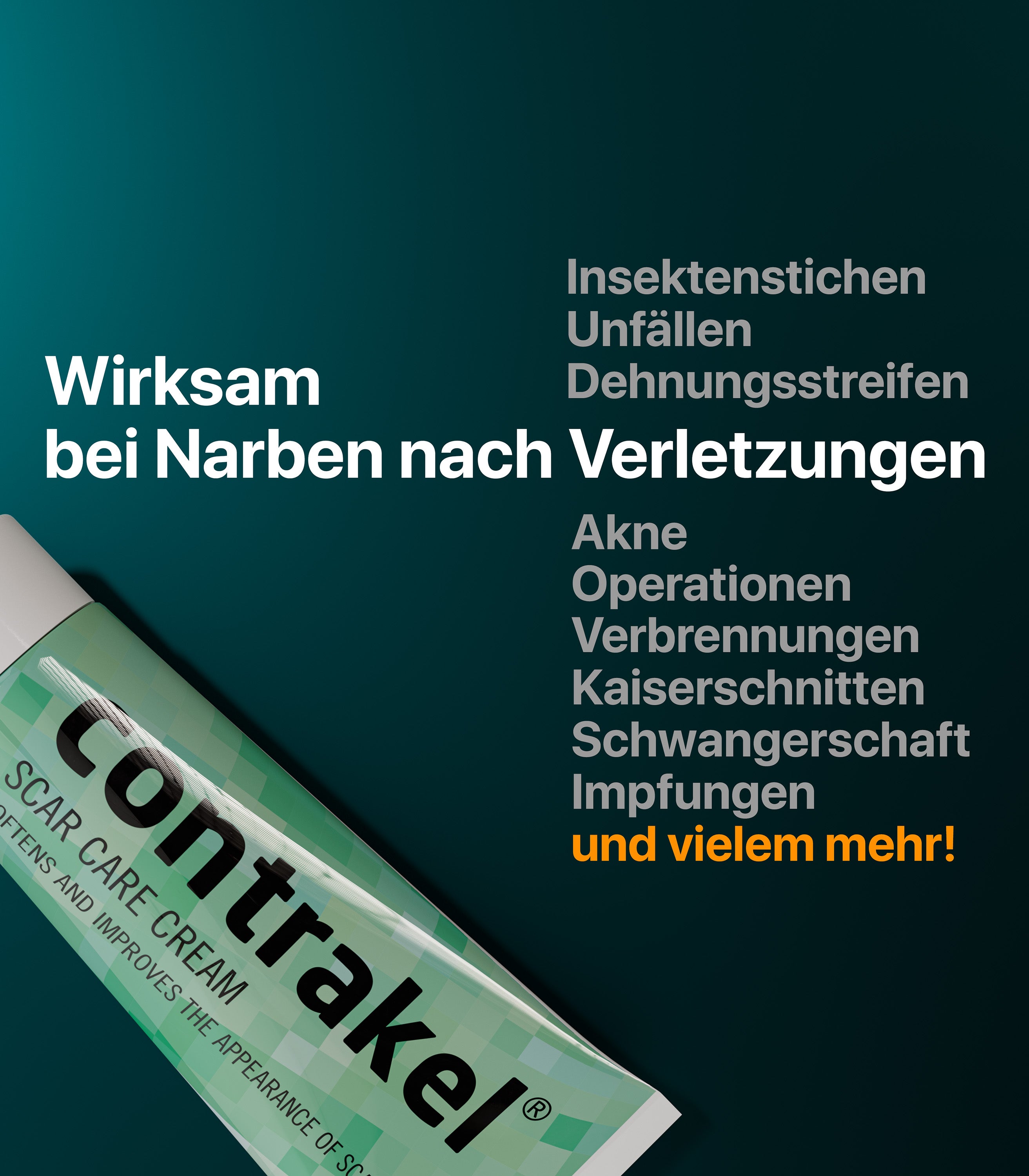Contrakel® - Narbenreduktion für glattere Haut