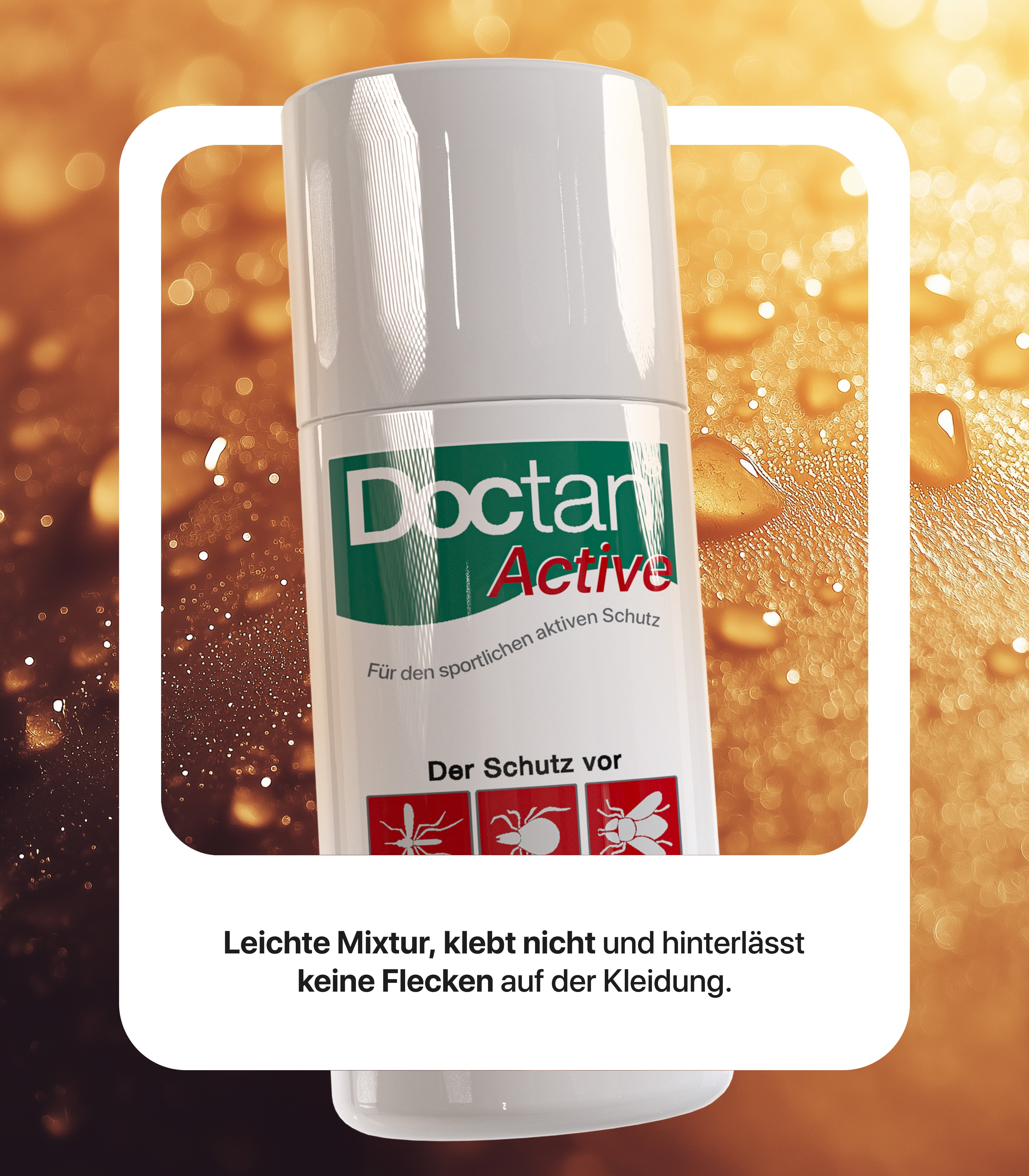 Doctan® Aktive - Kühlender Insektenschutz für Aktive & Sportler